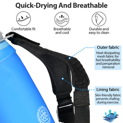 Lock In NewBoler 500 ml Foldable Soft Water Bottle