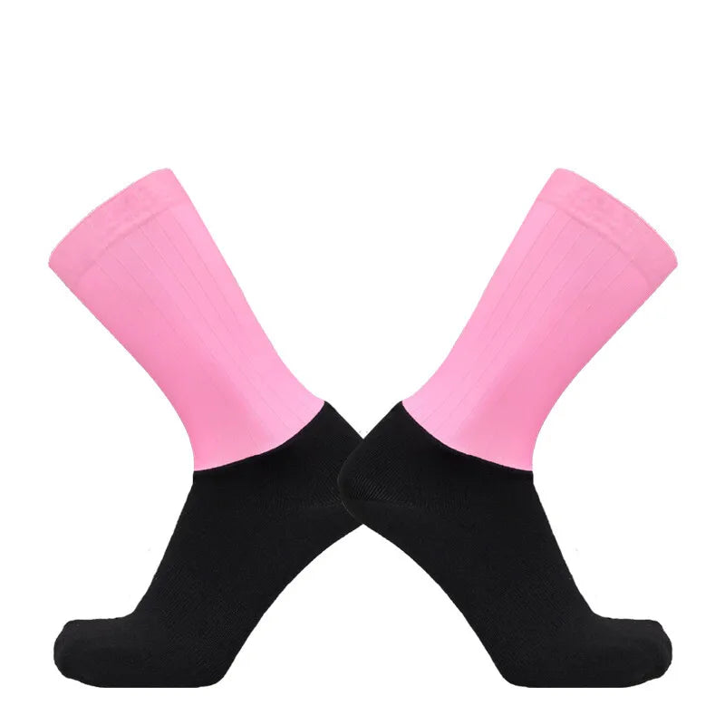 Aero Anti-Slip Cycling & Running Socks – Breathable Socks | Lock In