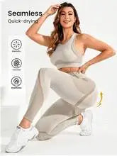 Women's 2-Piece High Waist Trousers Combo
