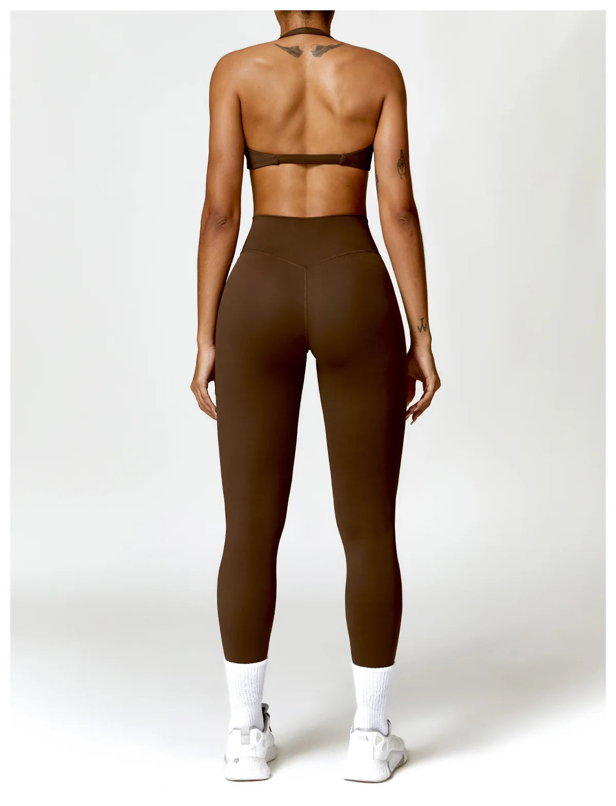 Women’s Seamless Yoga Set – Push-Up Sports Bra & High-Waist Leggings | Lock In