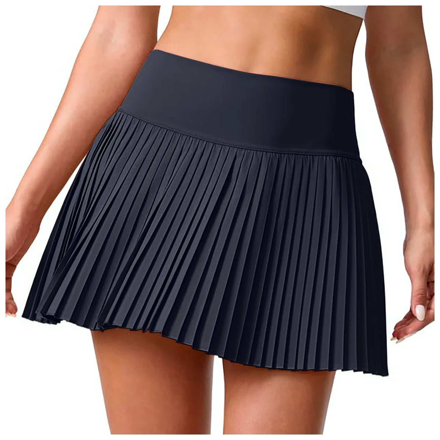 Women’s Double-Layer Pleated Skirt | Lock In