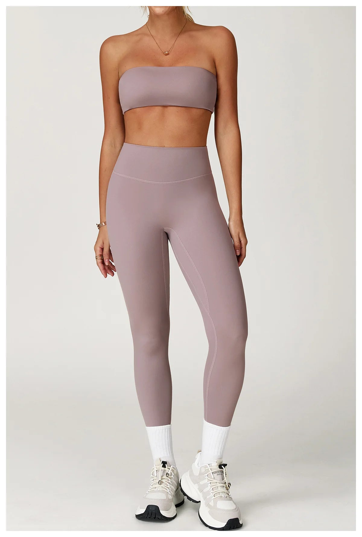 Women’s 2-Piece Yoga & Fitness Set – Sports Bra & High-Waist Leggings | Lock In