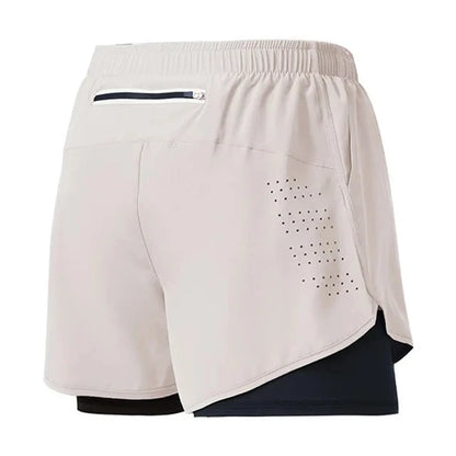 Men’s Quick-Dry Double-Layer Running & Training Shorts | Lock In