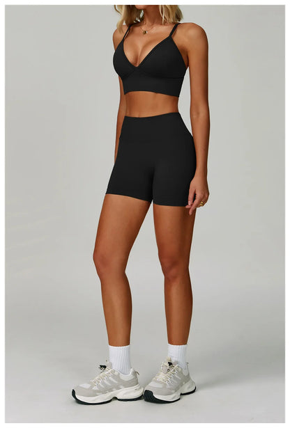 Women's 2-Piece High Waisted Track Set