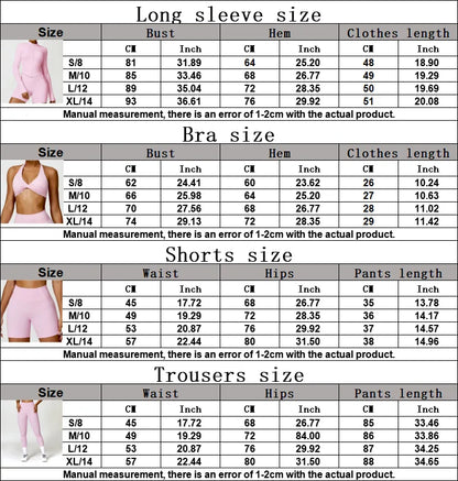 Women’s Seamless Yoga Set – Push-Up Sports Bra & High-Waist Leggings | Lock In