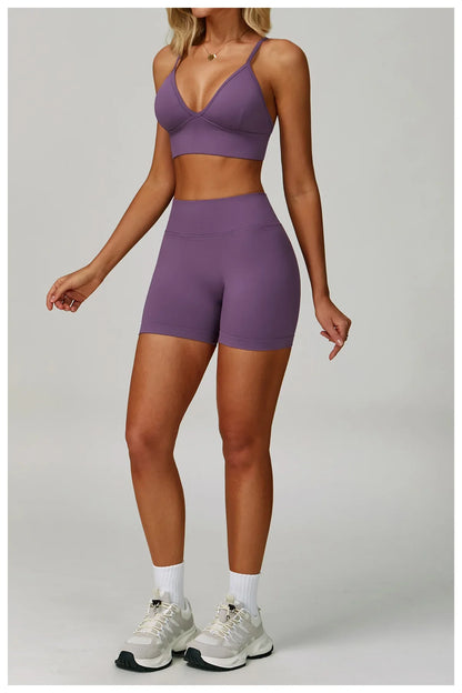 Women's 2-Piece High Waisted Track Set