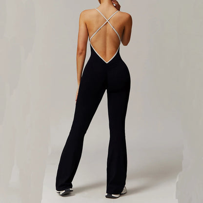 Women's Flared Jumpsuit