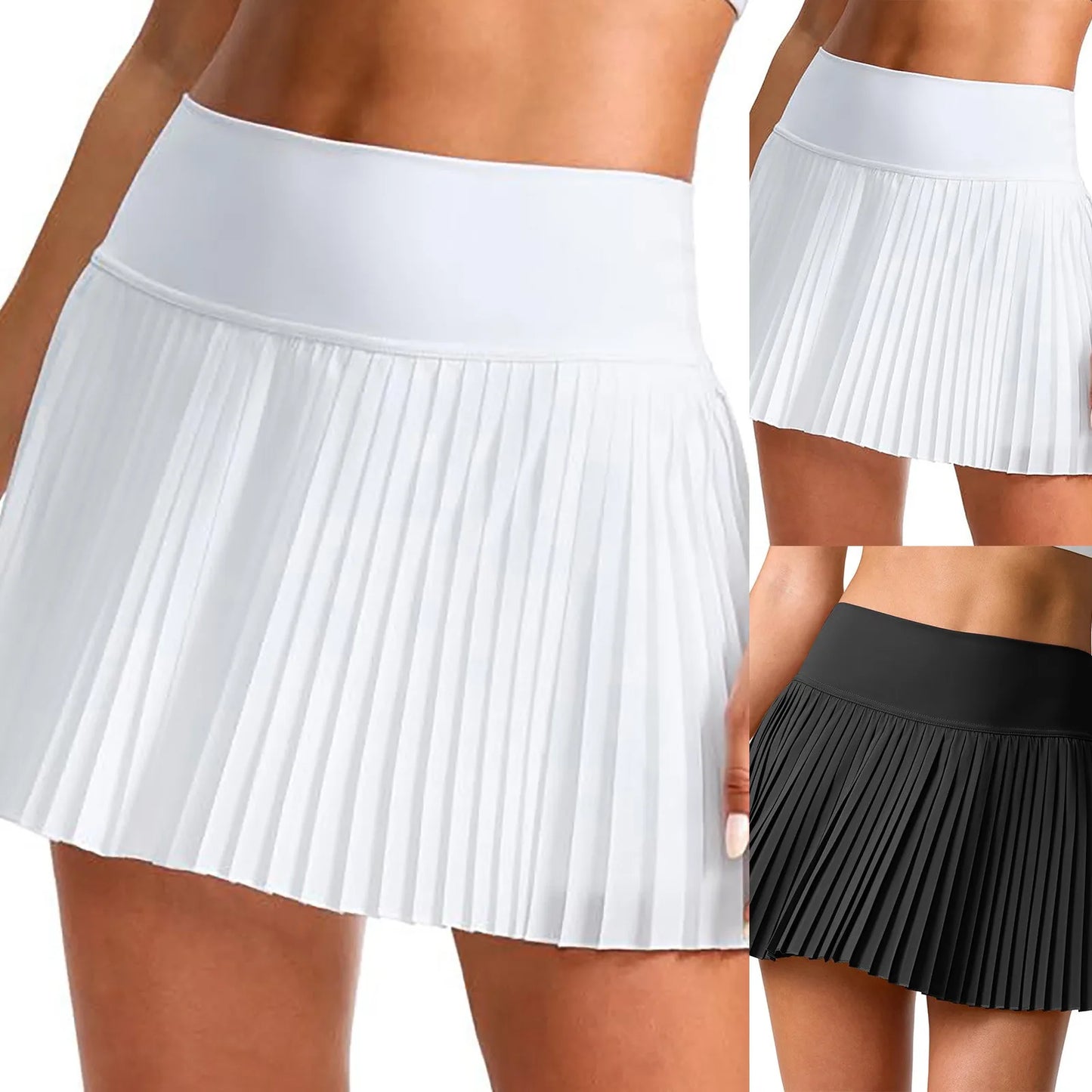 Women’s Double-Layer Pleated Skirt | Lock In
