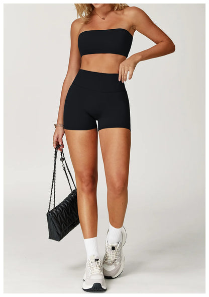 Women’s 2-Piece Yoga & Fitness Set – Sports Bra & High-Waist Leggings | Lock In